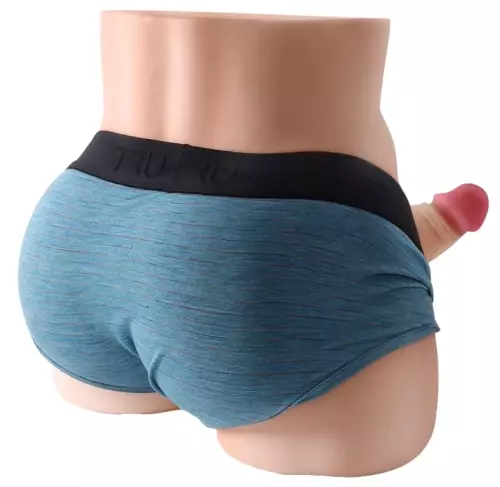 Billen Masturbator met Gescharnierde Penis Dandy Master Penis van 18cm – 2/3