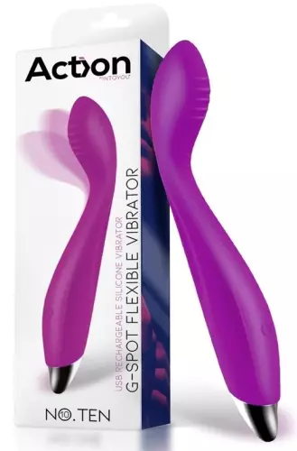 Vibrator G-Punkt Flex 12 x 4cm Violett – 5/7