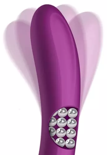 Vibrator Kaninchen Rotierend Doppel 10 x 3.5cm Violett – 3/6