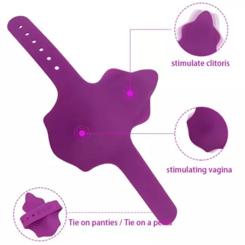 Klitoris-Stimulator Slip Violett – 10/15