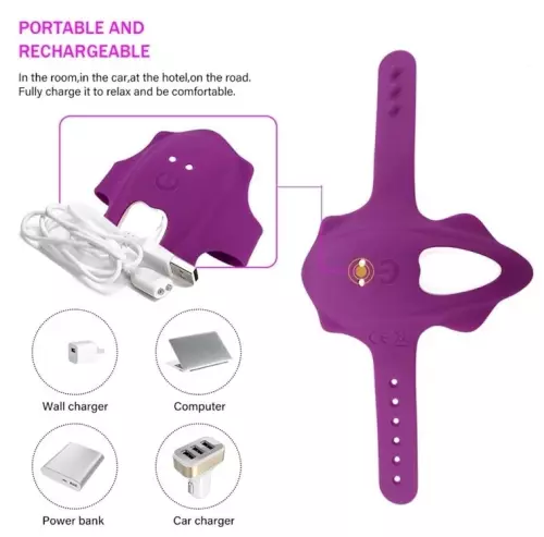 Klitoris-Stimulator Slip Violett – 11/15