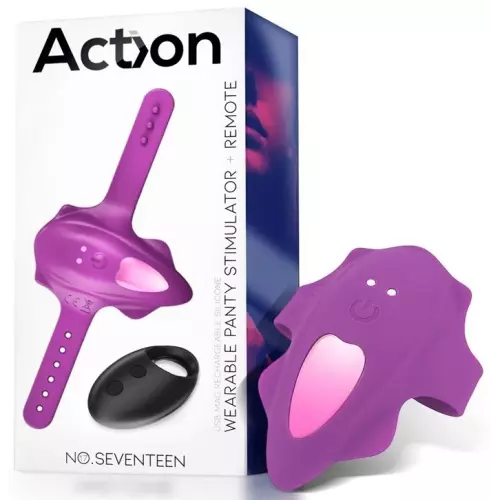 Klitoris-Stimulator Slip Violett – 14/15