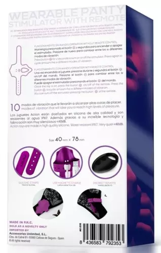 Klitoris-Stimulator Slip Violett – 15/15