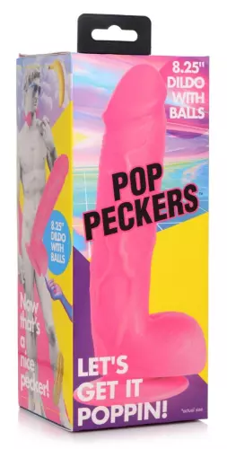Dildo Poppin Up 17 x 4,8cm Rose – 2/6