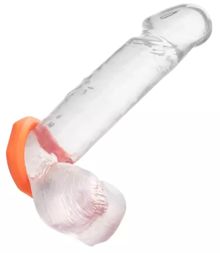 Silicone Cockring Sexagon Alpha 37mm Orange – 7/8