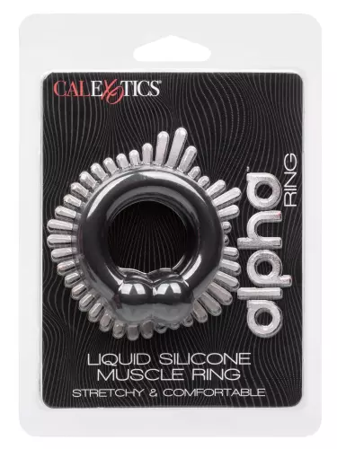 Cockring Muscle Ring Alpha 37mm Zwart – 2/7