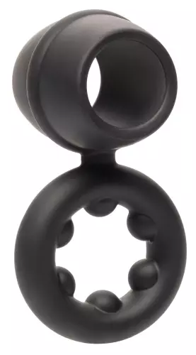 Hodenbeutelstretcher Silikon Magnum Alpha Schwarz – 1/11