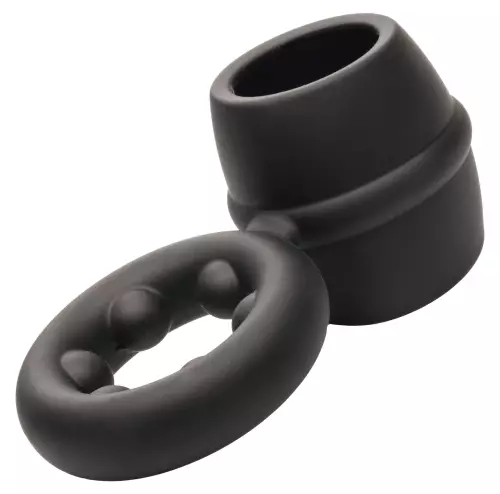 Hodenbeutelstretcher Silikon Magnum Alpha Schwarz – 9/11