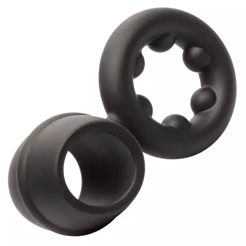 Hodenbeutelstretcher Silikon Magnum Alpha Schwarz – 10/11