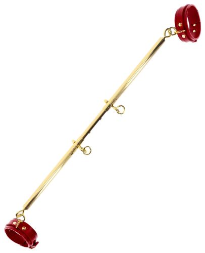 Bar with Ankle Cuffs Spreader Taboom Gold-Red