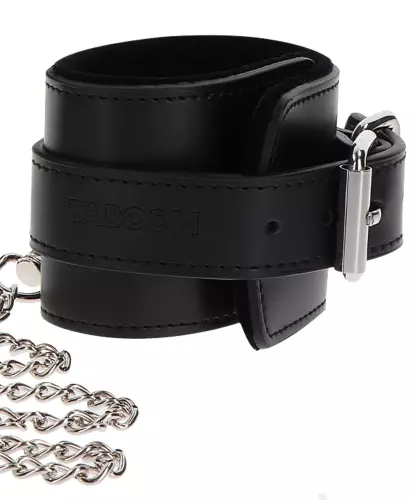 Halsband und Handgelenkmanschetten Heavy Taboom Schwarz – 6/6