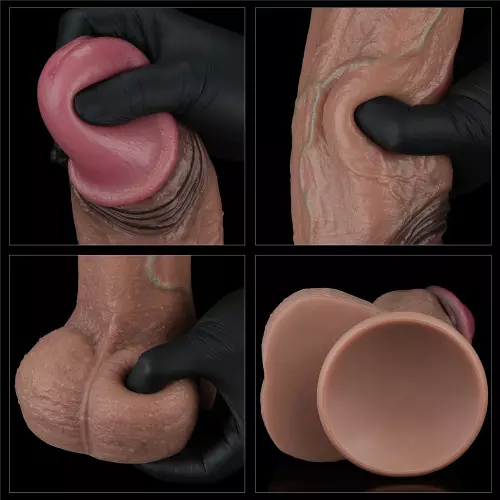 Silikon Dildo Nat Cock 22 x 7cm – 13/14