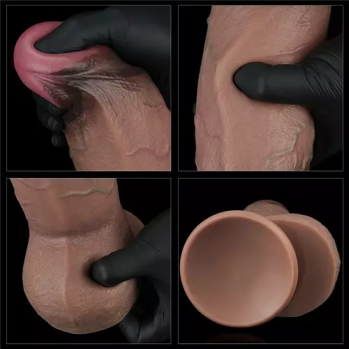 XL Silikon Dildo Cock Up 17 x 6.5cm – 12/13