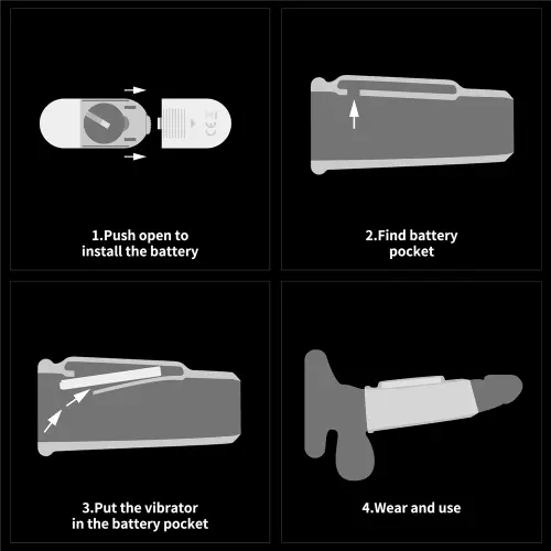 Knights Ring Ridge Vibrating Penis Sheath 10cm – 6/9