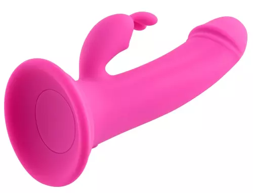 Vibrerende dildo met Rabbit Somebunny To Love 13 x 3.7cm – 3/4