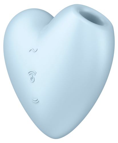 Klitoris-Stimulator Cutie Heart Satisfyer Blau