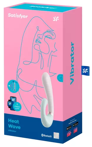 Verbonden G-punt Stimulator Heat Wave Satisfyer 14 x 3.5cm Munt – 2/7