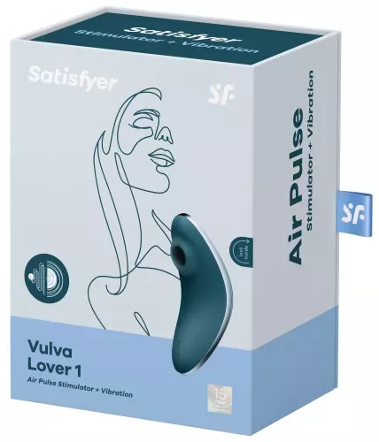 Clitoris Stimulator Vulva Lover 1 Satisfyer Blue – 2/5