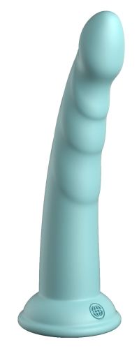 Silicone Dildo Slim Seven 18 x 3.6cm Turquoise