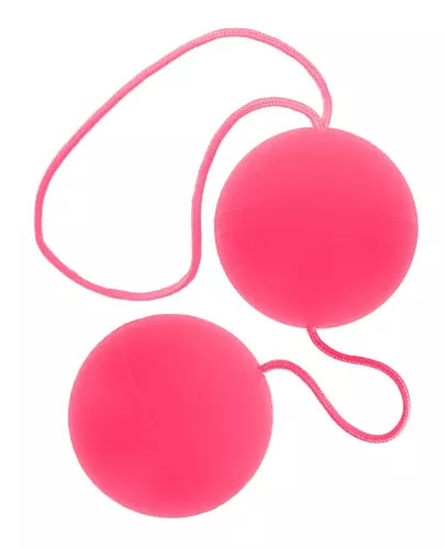 Geisha ballen Funky Love 3.3cm Roze – 1/3