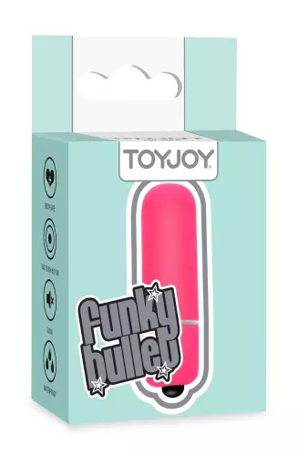 Mini vibrator Funky Bullet 5.5cm Roze – 2/2