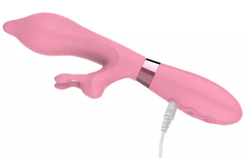 Kaninchen-Vibrator Funky Playhouse 21cm Rosa – 7/7