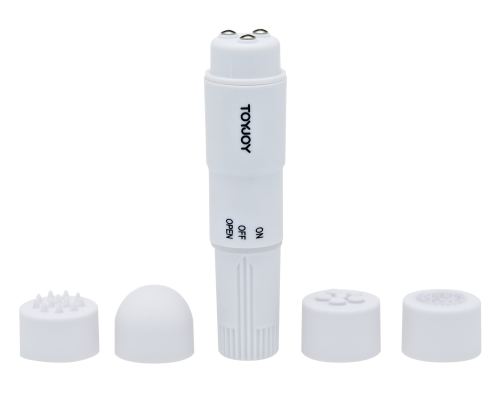 Mini Clitoral Stimulator Pocket Rocket White