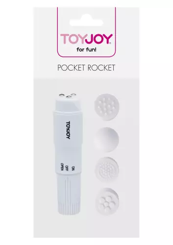 Mini clitoris stimulator Pocket Rocket Wit – 2/2