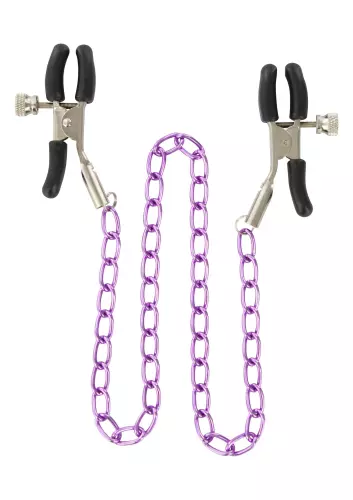 Nippelklemmen Nipple Chain Purple – 1/2