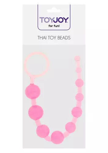 Analkette Thai Toy Beads 26 x 2.4cm Rosa – 2/2