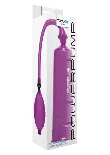 Penis Pump PowerPump 20 x 5.3cm Purple – 2/2