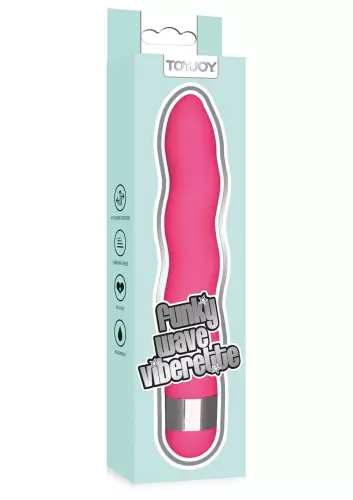 Vibrator Funky Wave 15 x 3cm Rosa – 2/2
