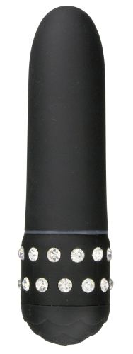 Vibrator Diamond Small 12cm Black