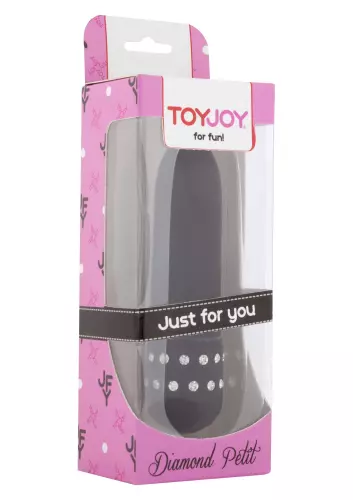 Vibrator Diamond Petit 12cm Zwart – 2/2