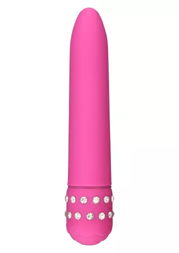 Vibrator Diamond Superbe 15cm Roze – 1/2