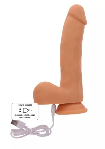 Vibrator Dildo mit Thrusting Magnetic Pulse 16 x 4cm – 4/6