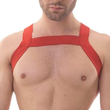 Elastic Harness Matt Pop Red