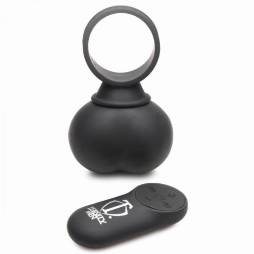 Vibrating Balls Vibe Balls XL Black