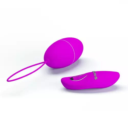 Violettes drahtloses vibrierendes Ei Joanne - 7 x 3.5 cm – 5/8