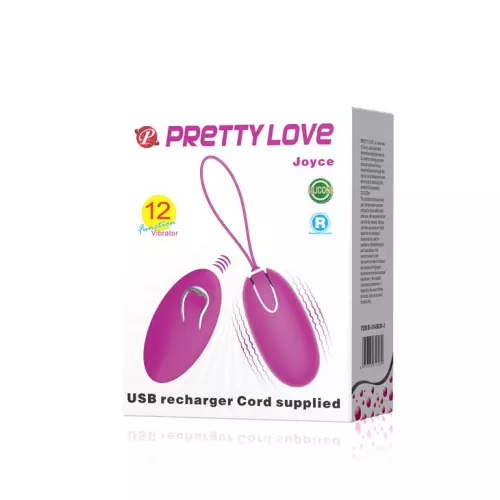 Pretty Love Oeuf vibrant sans fil Joyce 7.8 x 3.7 cm – 2/20