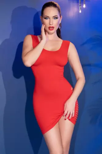 Elysian Kleid Rot – 3/4