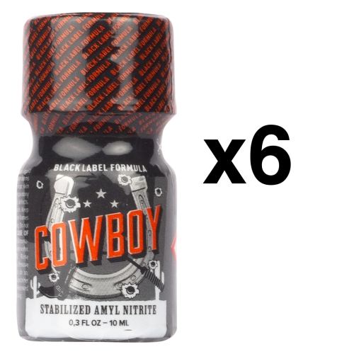 COWBOY BLACK LABEL 10ml x6