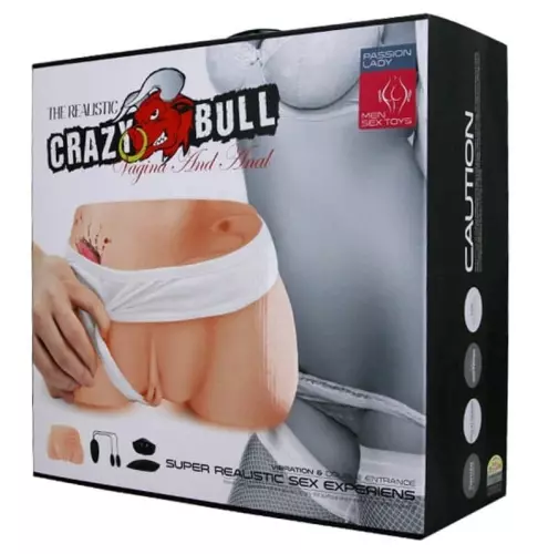 Vibrating Buttocks Masturbator Super Lady Crazy Bull Vagina-Anus – 2/5