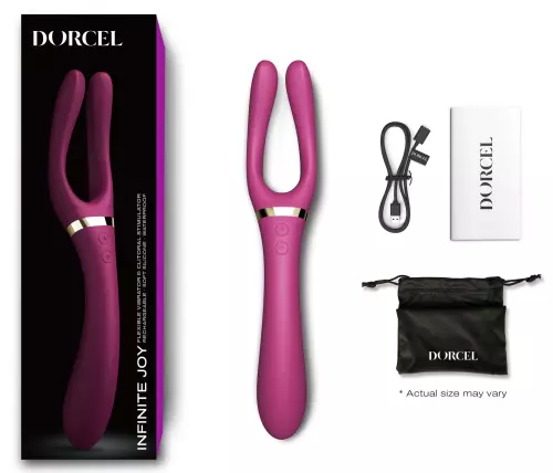 Multifunktionsstimulator Infinite Joy Dorcel Violett – 2/5