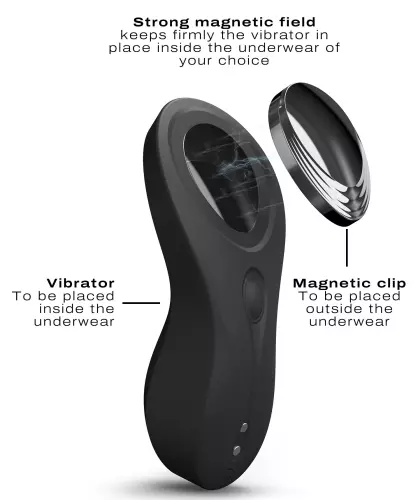 Stimulator Discreet Vibe Dorcel 9 Vibraties – 4/6