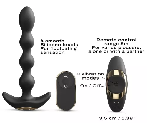 Analkette Flexi Balls Dorcel 16 x 2,8cm – 5/5