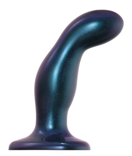 Silicone Butt Plug Snaky Strap-On-Me M 14 x 3.8cm Blue