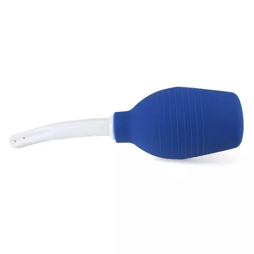 Blauer Klistier-Birne Analdusche 2 - Einsatz 12 x 2cm – 3/5