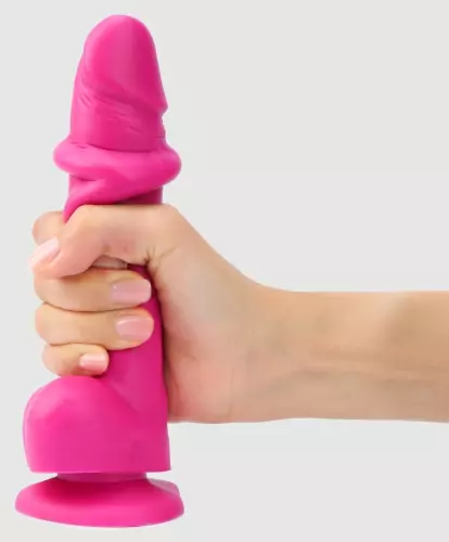 Dildo Sliding Skin Strap-On-Me S 13 x 3,7cm Rosa – 3/6