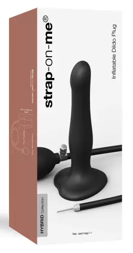 Aufblasbarer Plug Inflatable Dildo Strap-On-Me 19 x 6cm – 2/3